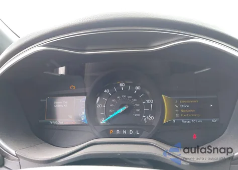 2019 Ford Fusion Energi Titanium z USA, uszkodzony, nr VIN 3FA6P0SU3KR284979